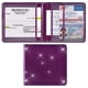 thumbnail image 1 of Titular Del Seguro Y Matrícula Del Automóvil Bling Purple, 1 of 7