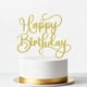 thumbnail image 5 of Adorno para Pastel Sodasos Feliz Cumpleaños Brillo Dorado, 5 of 9