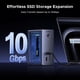 thumbnail image 3 of Estación de acoplamiento UGREEN Revodok NVMe 10 en 1 USB-C 4K HDMI, 3 of 8