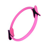 Magideal - Anillo De Pilates, Anillo De Fitness, Dispositivos De Entrenamiento, Equipo De Pilates En Casa, Anillo De Yoga Elástico Para Mujeres Y Niñas, Círculos Rosa