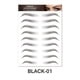 thumbnail image 1 of 6D Eyebrow Tattoos Stickers Makeup Long Lasting Black Brown Eyebrow Sticker Hair-Like Waterproof Natural Fake Eyebrow Stickers For Brow Grooming Shaping, 1 of 3