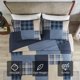 thumbnail image 3 of Juego de edredón reversible Woolrich John Rich F/Q 234 × 244 cm 3 piezas a cuadros, 3 of 9