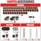 thumbnail image 4 of Kit de herramienta rotativa EZUVITA inalámbrica de 4 V con 446 accesorios, 4 of 9