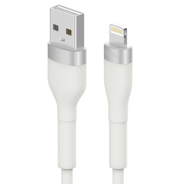 Cable Ringke Carga Rápida Usb A A Lightning Pastel (2m) Blanco