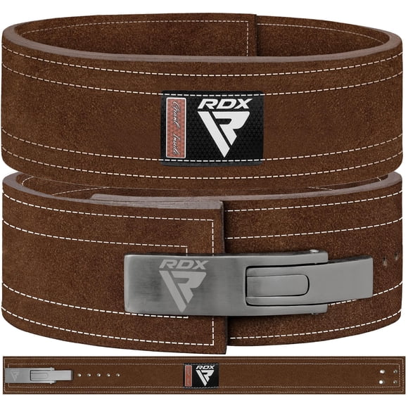 Cinturón de levantamiento de pesas RDX Powerlifting aprobado IPL USPA 10 mm