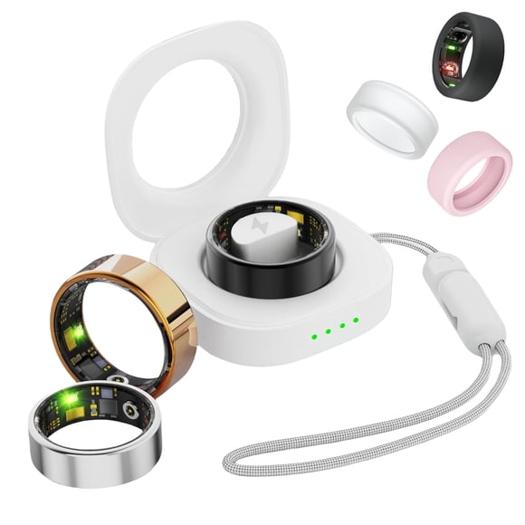Anillo inteligente UniJethro, monitor de actividad física, resistente al agua IP68