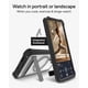 thumbnail image 4 of Funda ZAGG Rainier Snap para Samsung Galaxy S26 con soporte, color negro, 4 of 9