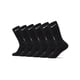 thumbnail image 1 of Calcetines de entrenamiento acolchados unisex de Nike, 6 pares, negros, 1 of 5