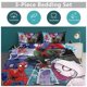 thumbnail image 2 of Spiderman Bedding Sets for Kids Men Women Twin Size, 2 of 5