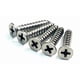 thumbnail image 1 of Tornillos Para Bisagra #9 X 2 5 Cm De Acero Inoxidable Paquete De 24, 1 of 5
