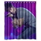 thumbnail image 1 of Cortina de ducha con ganchos para baño, diseño de Enrique Iglesias en concierto, 167 x 183 cm, 1 of 3