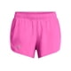 thumbnail image 4 of Pantalones cortos Under Armour para mujer Fly by XX-Large Pink (652), 4 of 5