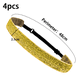 thumbnail image 2 of Diadema ancha ajustable antideslizante con purpurina brillante para mujeres, niñas y adolescentes, 2 of 5