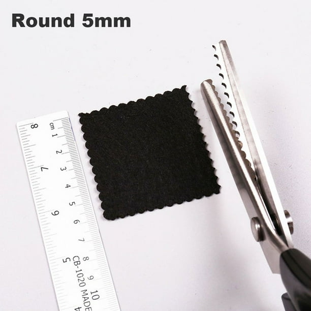 1pc Zigzag Scissors for Sewing, Embroidery, and Leather Crafts - Perfect for Dressmaking and DIY Projects