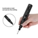thumbnail image 5 of Herramienta rotativa inalámbrica negra con juego de accesorios de 25 piezas Kit de herramienta rotativa eléctrica de velocidad variable con carga USB, adecuada para proyectos de manualidades., 5 of 7