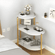 thumbnail image 2 of Mesa De Centro Decorativa Lateral 3 Niveles Color Blanco #1, 2 of 3