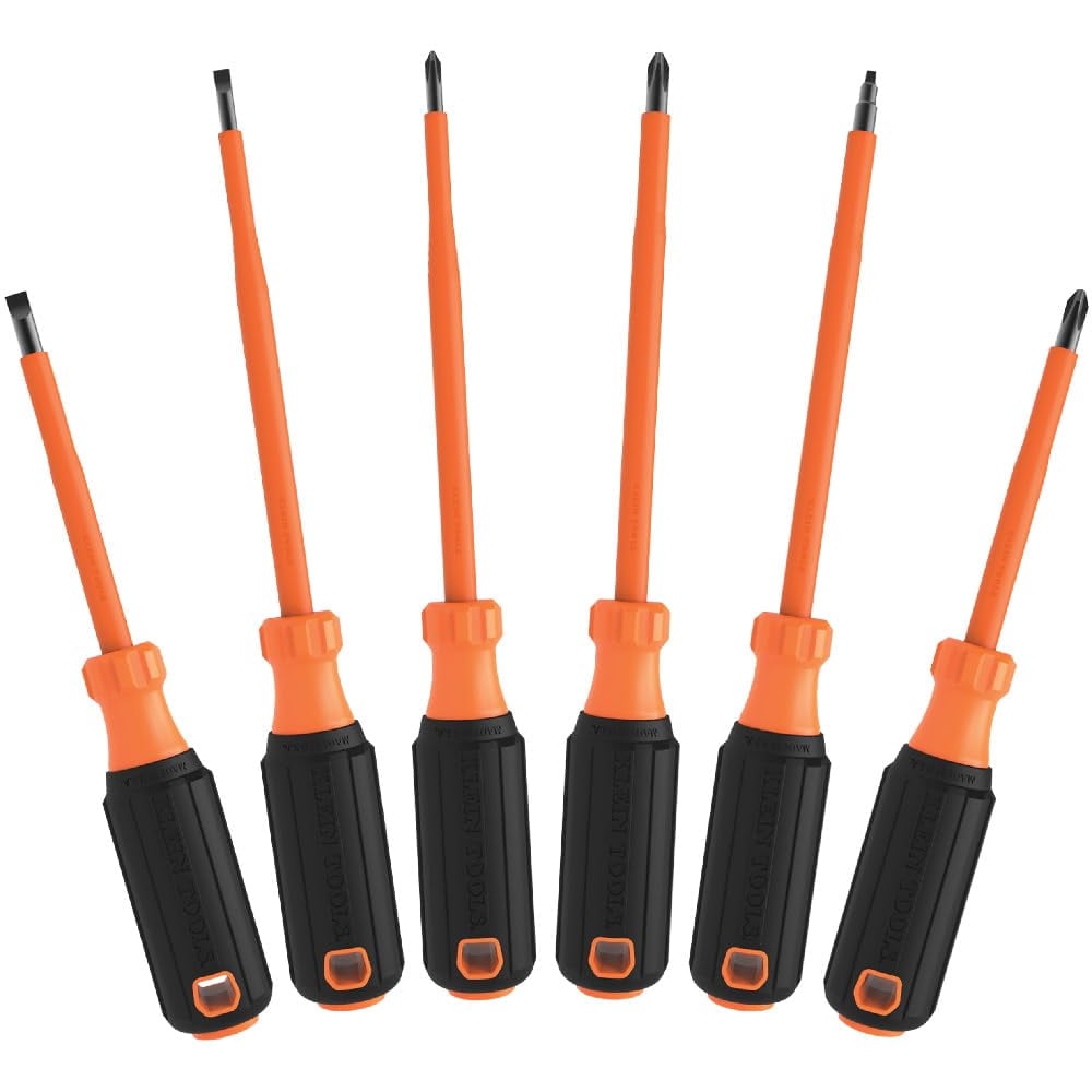 Juego De Destornilladores Aislantes Klein Tools 85076ins, 6 Piezas