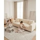thumbnail image 4 of Cubre Sofa 4 Cuerpos Tela Cuadrille Elegante Y Ajustable, 4 of 6