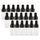 thumbnail image 5 of 20 Unidades De Frascos Cuentagotas De Vidrio Vacíos, Contenedores Para Aceites De Perfume, Líquidos, Negro, 3 Ml, 5 of 5