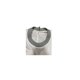 thumbnail image 2 of Capa de Barbero Broches Cuello de Silicona Blanco, 2 of 3