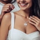 thumbnail image 2 of Collar con colgante para novia | Collares con colgante | Collares exquisitos y duraderos, regalo para novia, madre, esposa, 2 of 7