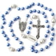 thumbnail image 5 of Collar Rosario HanlinCC con cuentas de perla de vidrio de 6 mm azul, 5 of 9