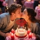 thumbnail image 5 of Cake Toppers WIWUFUE para el Día de San Valentín con purpurina para labios rojos, 10 unidades, 5 of 9