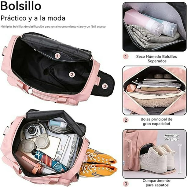 Bolsa Deportiva Para El Gym, Bolsa De Viaje Impermeable Con