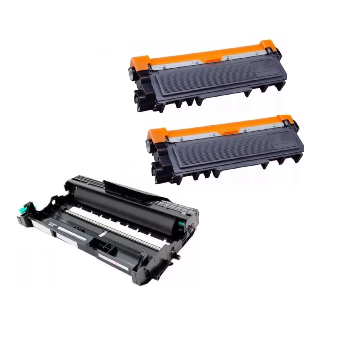 Genérico - Pack 2 Toner Tn-2370 + Dr-2340 L2320 L2520 L2720