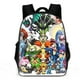 thumbnail image 1 of Pokemon Kid School Backpack Storage Bag Kawaii Pikachu Anime Figures Student Children's Backpack Backpacks Luggage Bags Mochila, 1 of 3
