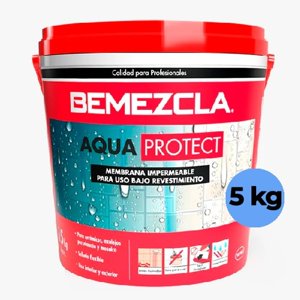 Henkel - Bemezcla Aquaprotec - Membrana Impermeable Para Uso Bajo Revestimiento, 5Kg Azul