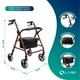 thumbnail image 2 of Andador Burro Ortopédico 4 Ruedas Asiento y Canasto, 2 of 7