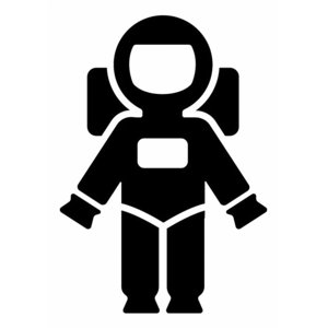 Rienda Libre Graphics - Decomural Astronaut Space Ws-15708