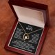 thumbnail image 2 of Collar Corazon 6 5mm Cz 14k 18k Ajustable 45 56cm, 2 of 3