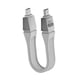thumbnail image 4 of USB C Cable USB C A USB C Cable 80Gbps 13 Cm 240W Cable Para El Teléfono Portátil Teléfono Blanco, 4 of 5