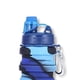 thumbnail image 3 of Botella Agua Para Niños Silicona Plegable Arcoiris 500ml Azul, 3 of 3