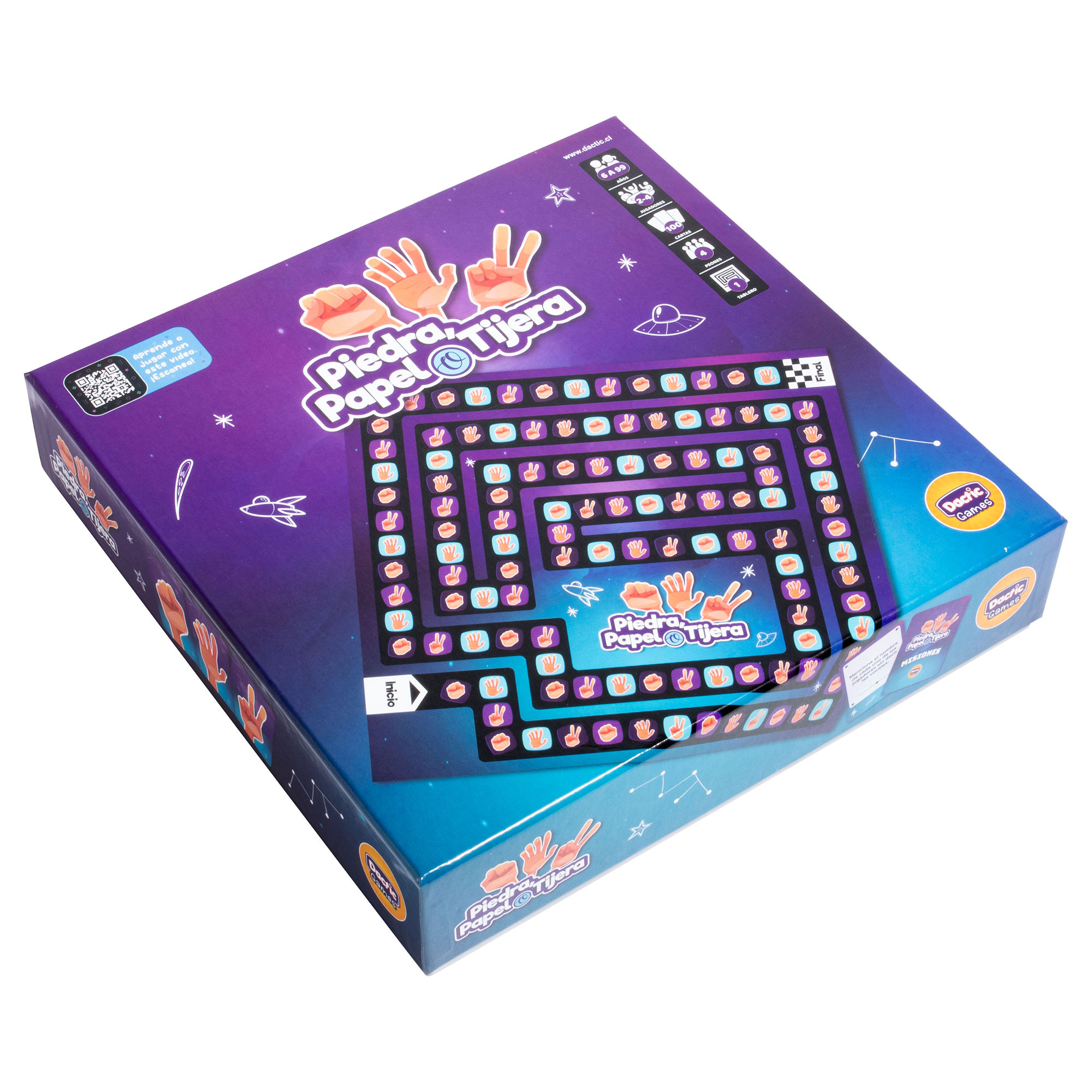 Dactic - Juego De Mesa Piedra-Papel-Tijera