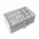 thumbnail image 1 of Organizador de Joyas Elegante 2 Pisos Acrílico Caja Joyero, 1 of 7