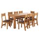 thumbnail image 1 of Juego Comedor Tomas 8 Sillas Café Claro, 1 of 6