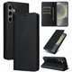thumbnail image 1 of Funda Cartera para Samsung Galaxy S25 con Ranuras Tarjetas y Soporte - Protección Completa Negro, 1 of 5