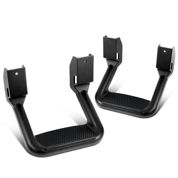 Escalones laterales tipo aro DNA MOTORING universales 28 x 15 x 30 cm, negros
