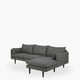 thumbnail image 3 of Seccional Diseño Chaise DER Sunderland Gris Oscuro, 3 of 4