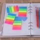 thumbnail image 4 of Paquete de 15 bolsillos A5 para carpetas, de PVC transparente, con 6 orificios y cremallera, impermeables, para guardar dinero y presupuesto., 4 of 6