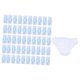 thumbnail image 4 of 50 Uds. Bragas De Ropa Interior No Tejidas, Conjunto De Calzoncillos Prácticos Para Viajes, Hotel, Spa, Blanco, 4 of 5