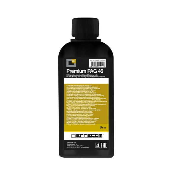 Aceite Premium Pag 46 8 Oz / 237 Ml Errecom Para Compresor A/C