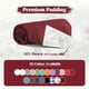 thumbnail image 3 of Manta puredown® Soft Feather Plum de 50 x 70 cm, color vino, 3 of 7