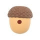thumbnail image 4 of Pelota De Juguete Para Perros, Juguete Para Cachorros, Juguetes De Enriquecimiento Para Perros, Ejercicio Interactivo, Comida Para Perros, Marrón Con Amarillo, 4 of 5