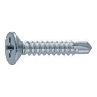Metalfer - Tornillo Autoavellanante Fibrocemento 6X1.1/4 Punta Broca