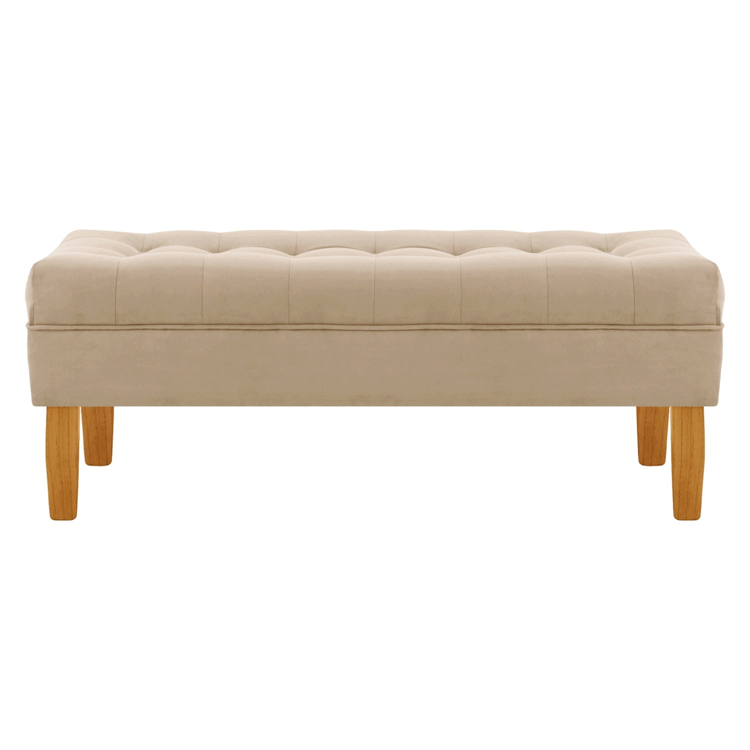 Bodevir - Banqueta Wood 2c Felpa 04 Beige