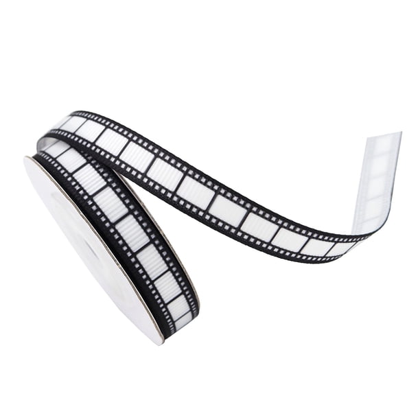 Cinta De Película Decorativa De 5 Yardas Para Manualidades De Costura, Pasteles, Cajas, Teatro, 1 Cm